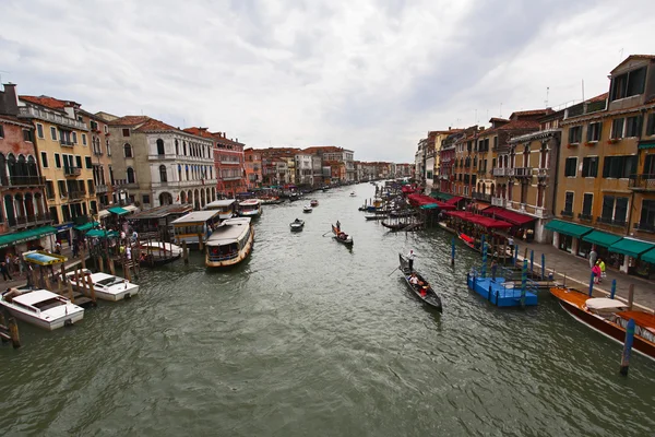 El gran canal en Venecia — Foto de Stock