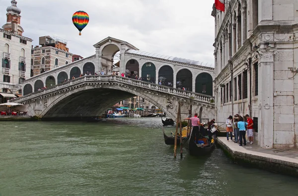 Het grote kanaal in Venetië — Stockfoto