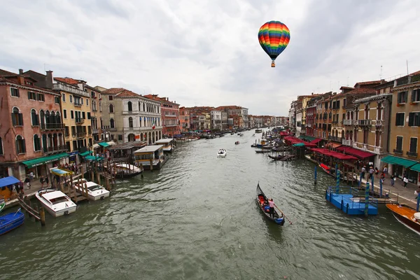 Het grote kanaal in Venetië — Stockfoto