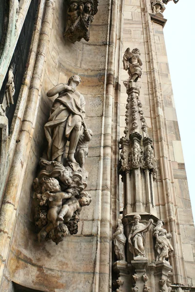 La imagen desde la azotea del Duomo —  Fotos de Stock