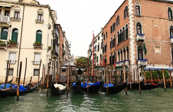 Het grote kanaal in Venetië — Stockfoto