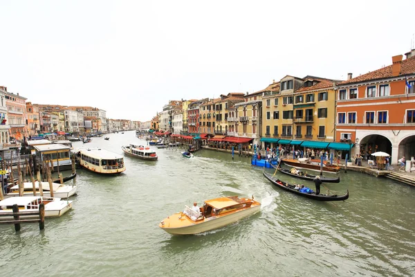 Os canais em Veneza — Fotografia de Stock