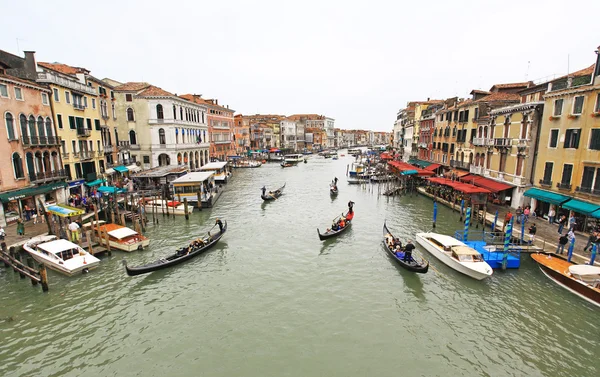 Os canais em Veneza — Fotografia de Stock