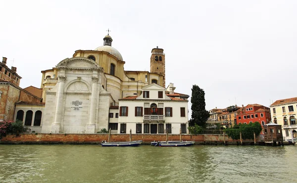 Kanalene i Venezia – stockfoto