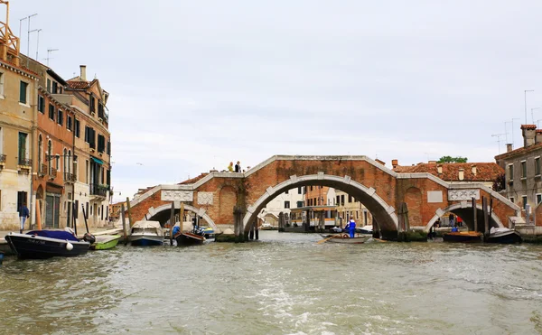 De grachten in Venetië — Stockfoto