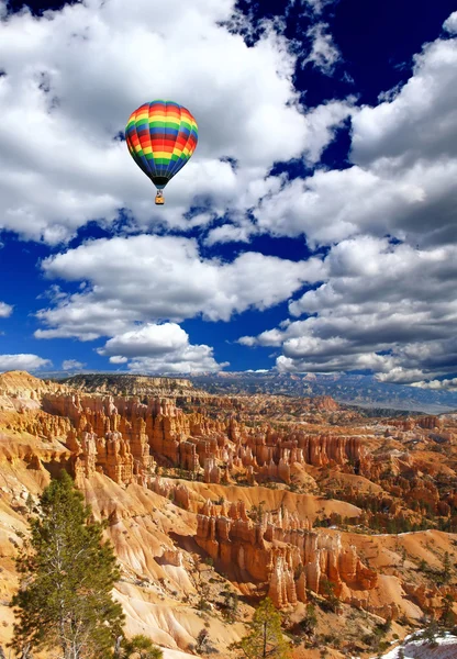 The landscape of The Bryce Canyon — Stock Photo, Image