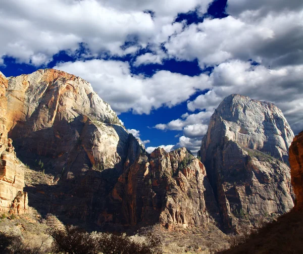 El Parque Nacional Zion — Foto de Stock