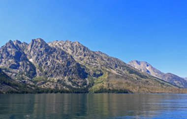 Grand Teton Ulusal Parkı 'ndaki Jenny Gölü