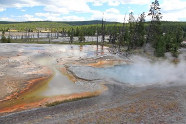 yellowstone firehole Gölü sürücü