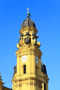 residenz ve odeonsplatz Münih'te sahne