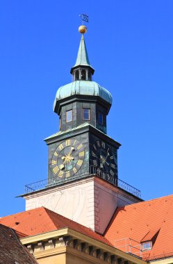 residenz ve odeonsplatz Münih'te sahne