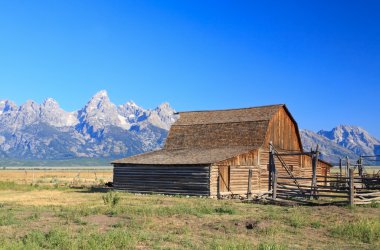 grand teton ahırda Moulton