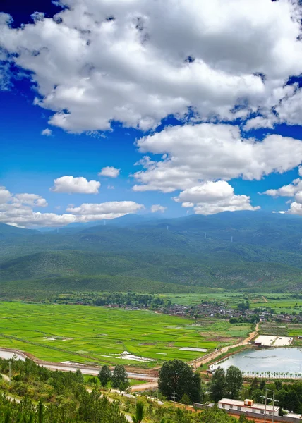 Paisaje paisaje cerca de Lijiang —  Fotos de Stock