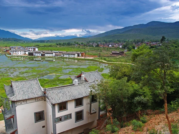 Paisagem paisagem perto de Lijiang — Fotografia de Stock