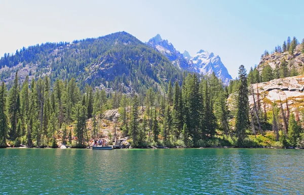 Der Jenny Lake im Grand Teton Nationalpark — Stockfoto