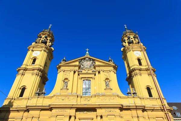 A paisagem no Residenz e Odeonsplatz em Munique — Fotografia de Stock