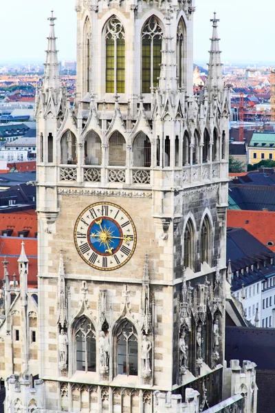 The aerial view of Munich city center — Stock Photo, Image