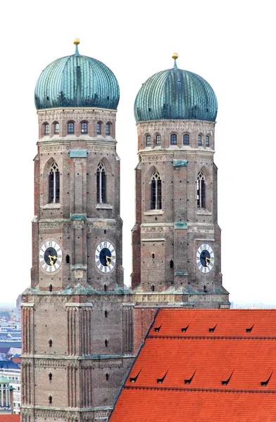 La vista aérea del centro de Múnich — Foto de Stock