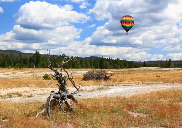 Oberes Geysirbecken in Yellowstone — Stockfoto