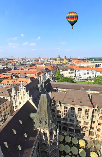 Flygfoto över München city center — Stockfoto