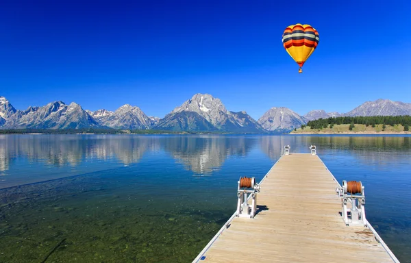 Národní park grand teton — Stock fotografie