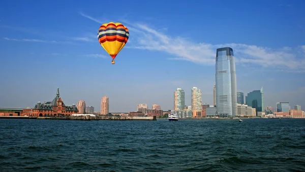 The Jersey City skyline — Stock Photo, Image