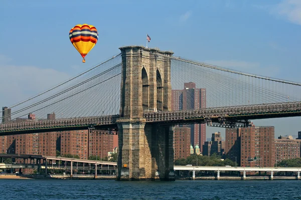 A ponte de Brooklyn — Fotografia de Stock