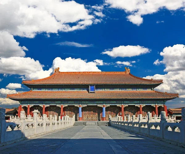La Ciudad Prohibida Histórica en Beijing — Foto de Stock