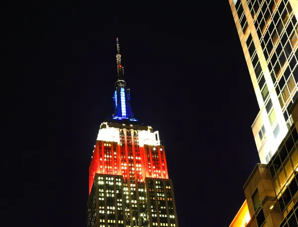 La iluminación del Empire State Building —  Fotos de Stock