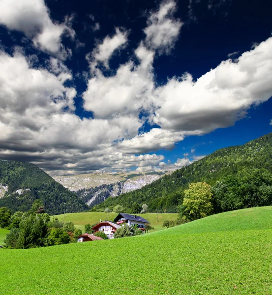 Den vackra landsbygden i st. wolfgang — Stockfoto