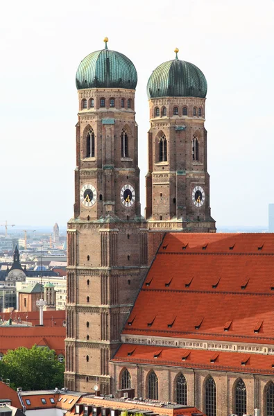 Vue aérienne du centre-ville de Munich — Photo