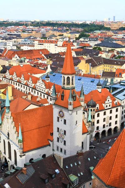 Flygfoto över München city center — Stockfoto