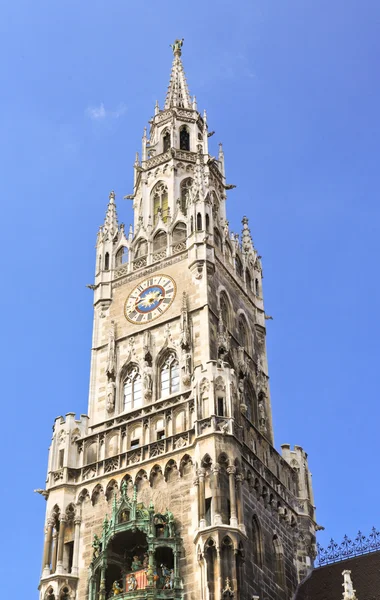 Das Rathaus am marienplatz münchen — Stockfoto