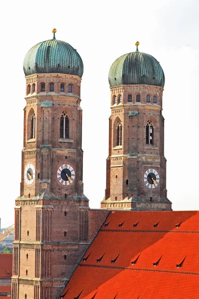 Die Luftaufnahme der Münchner Innenstadt — Stockfoto