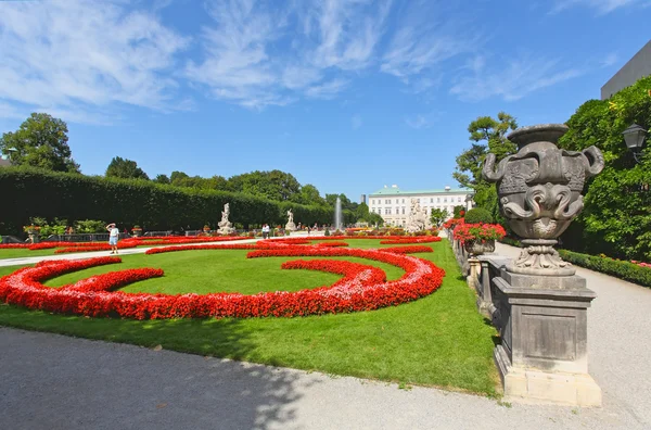 Palacio y jardín Mirabell en Salzburgo —  Fotos de Stock