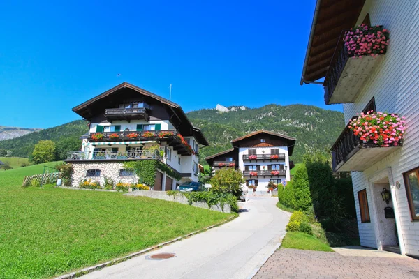 Den vackra landsbygden i st. wolfgang — Stockfoto