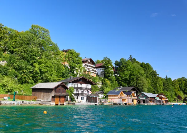 A bela St. Wolfgang no distrito de Lake — Fotografia de Stock