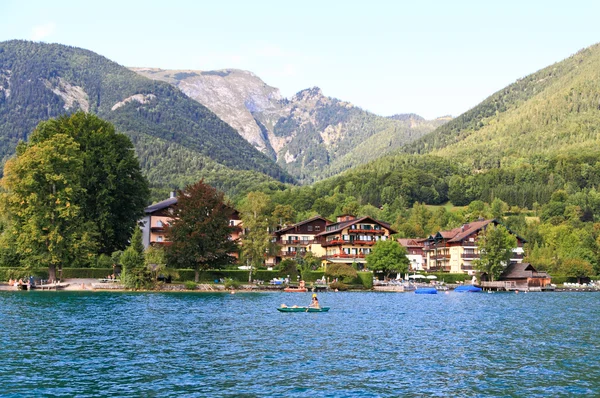 Το όμορφο st. wolfgang στο lake district — Φωτογραφία Αρχείου