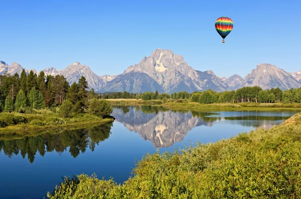 Der Grand Teton Nationalpark — Stockfoto