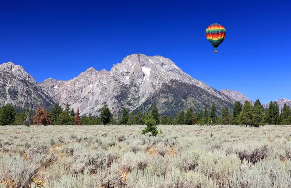 Der Grand Teton Nationalpark — Stockfoto