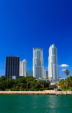 Şehir yüksek katlı binalar miami