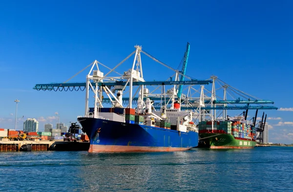 The Port of Miami — Stock Photo, Image