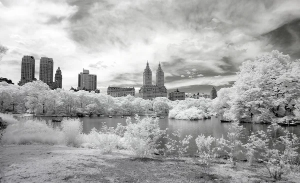 Imagem infravermelha do Central Park — Fotografia de Stock