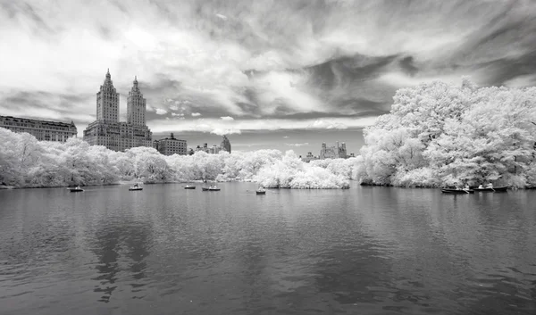 Imagem infravermelha do Central Park — Fotografia de Stock