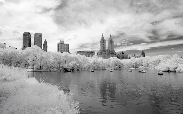 Imagem infravermelha do Central Park — Fotografia de Stock