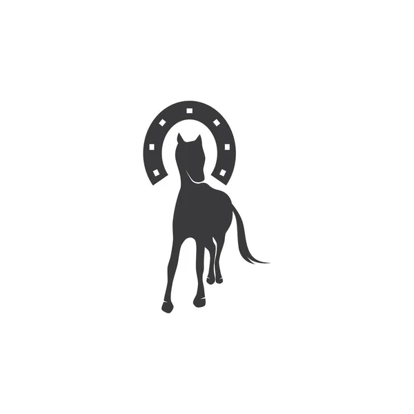 Horseshoe 아이콘 Vector Flat Design — 스톡 벡터