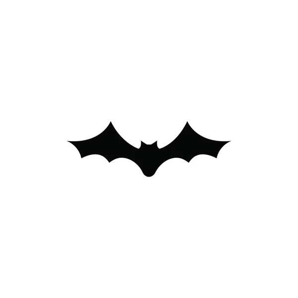 Modello Vettoriale Logo Ilustrazione Pipistrello — Vettoriale Stock
