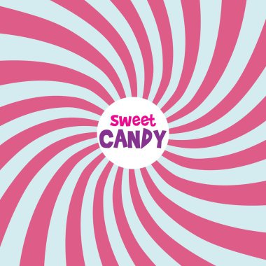 Tatlı boş arkaplan illüstrasyon vektörü düz tasarım