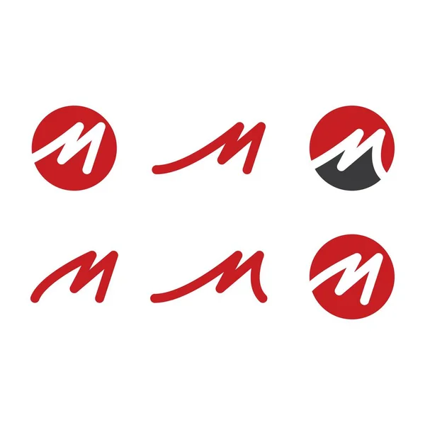 Företagsmall För Eller Letter Logo — Stock vektor