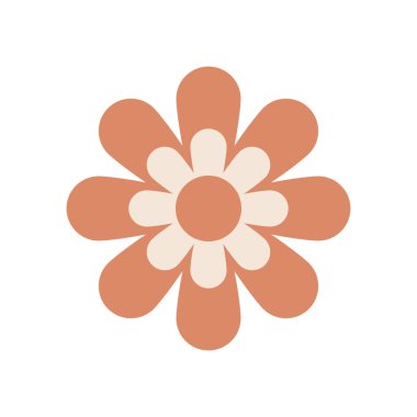 Plumeria çiçek illüstrasyon şablonu vektörü